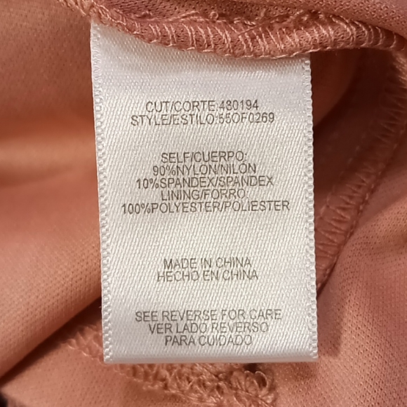 HeartSoul Lace Mini Dress Pink Size Medium - Picture 13 of 16